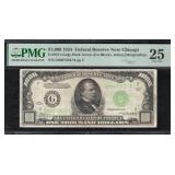 1934 1,000 Federal Reserve Chicago Note