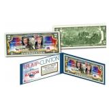 Hillary Clinton VS Donald Trump Dual $2 Bill