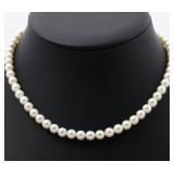 Mikimoto SV Akoya Pearl Necklace