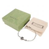 Gucci Double G Key Sterling Bracelet