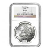1878-1904 MS64 NGC/PCGS Morgan Silver Dollar
