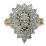 14kt Gold 1.70 ct Natural Brilliant Diamond Ring