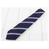 Louis Vuitton Striped Tie 100% Silk