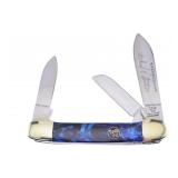 Michael Prater Gunboat Blue Velvet Knife