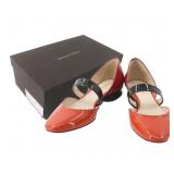 Bottega Veneta Patent Leather Pump Shoes Size 36