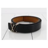 Louis Vuitton Santur Black Belt