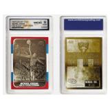 23K Gold 1998 Michael Jordan Rookie Card