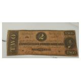 $2 Confederate States Note