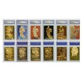 Kobe Bryant Mega-Deal Gold Card Lot