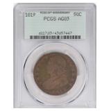 1819 Bust Silver Half Dollar