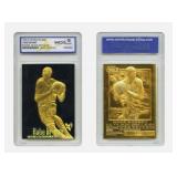 23K Black Gold Kobe Bryant Rookie Card