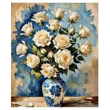 White Roses I LTD EDT Canvas Van Gogh Limited