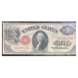 1917 Red Seal $1 Legal Tender Note