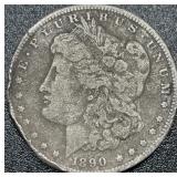 1890 Carson City Morgan Silver Dollar