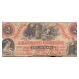 1861 $2 GA Insurance & Banking Note