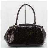 Louis Vuitton Amarante Vernis Sherwood GM Handbag