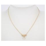 Christian Dior Pearl Necklace