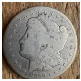 1890 Carson City Morgan Silver Dollar