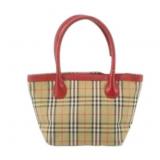 BURBERRY NOVA CHECK MINI TOTE HANDBAG