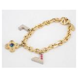 Louis Vuitton Love Letter Bracelet