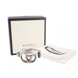 Gucci Double G Marmont Ring Size 5.5