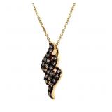 10kt Gold Brilliant 1/2 ct Diamond Necklace