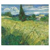 Green Wheat Field w/Cypres-Vincent Van Gogh Studio