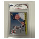 2007 Topps Chrome Mickey Mantle Card