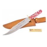 Michael Prater Red Bone Chunk Knife