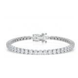 Brilliant 7.00 ct VS Lab Diamond Tennis Bracelet