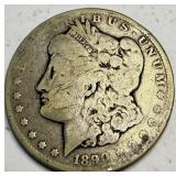 1890 Carson City Morgan Silver Dollar