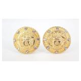 Versace Medusa Clip-on Fashion Earrings