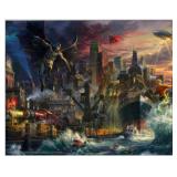 Justice League Showdown at Gotham by Blend Cota