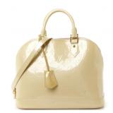 Louis Vuitton Monogram Vernis Alma Handbag