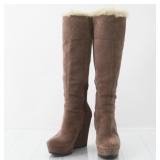 Gucci Micro Guccissima Long Boots Sz 37