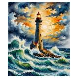 Swirling Seas I LTD Edition by Van Gogh Limited