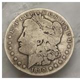 1890 Carson City Morgan Silver Dollar