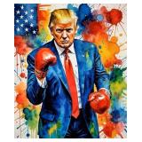 Trump Fights II LTD Edition by Van Gogh Limited