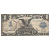 1899 $1 Black Eagle Silver Certificate Note