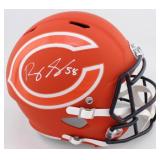 Autographed Roquan Smith Bears Full Size Helmet