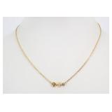 Louis Vuitton Monogram Flower Necklace