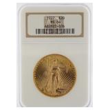 MS64 Saint Gaudens $20.00 Gold Double Eagle