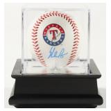 Autographed Nolan Ryan OML Logo Baseball
