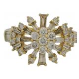 18kt Gold 1.22 ct Natural Brilliant Diamond Ring