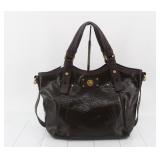 Marc by Marc Jacobs Leather Handbag Dark Brown