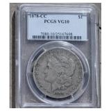 1878 CC Carson City Morgan Silver Dollar