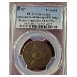 1878 Connecticut Copper