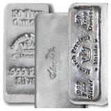 50 oz .999 Fine Silver Bar