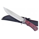 Pakkawood Bowie Stainless Steel Knife