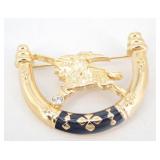 Burberry Horse Brooch